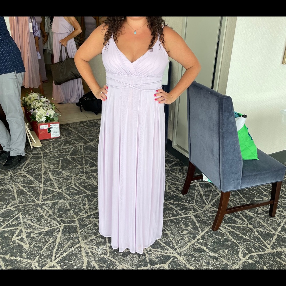 Beautiful lavender bridesmaids dress - worn once, dry cleaner, like new!